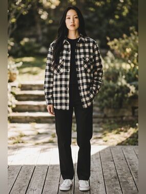 LL Bean Vintage Circa 70-80’s L.L. Bean ‘Old Friend’ Checkered Wool Shirt